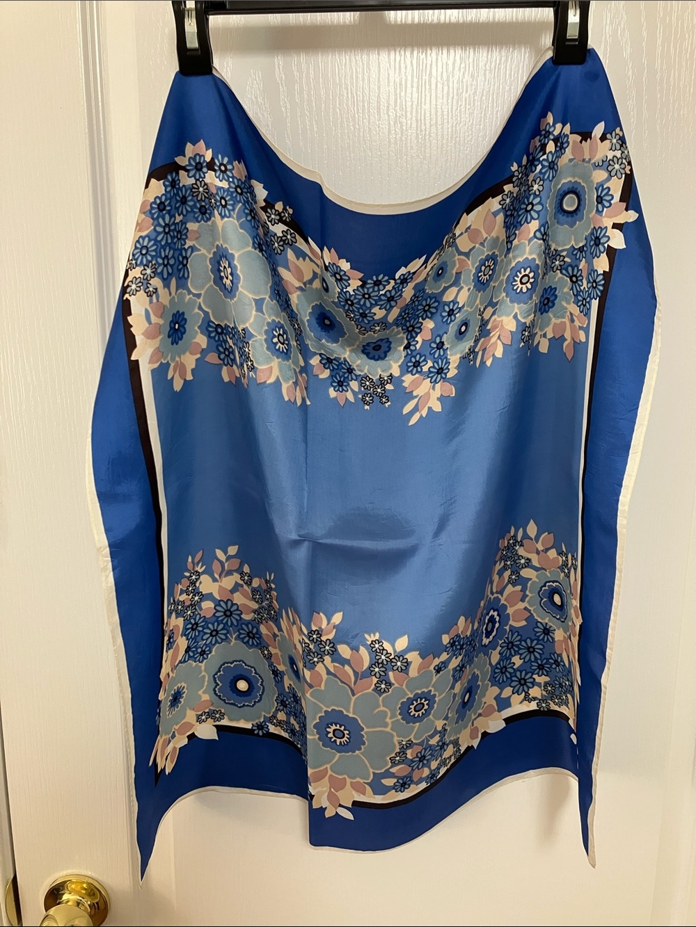 26 inch square vintage scarf